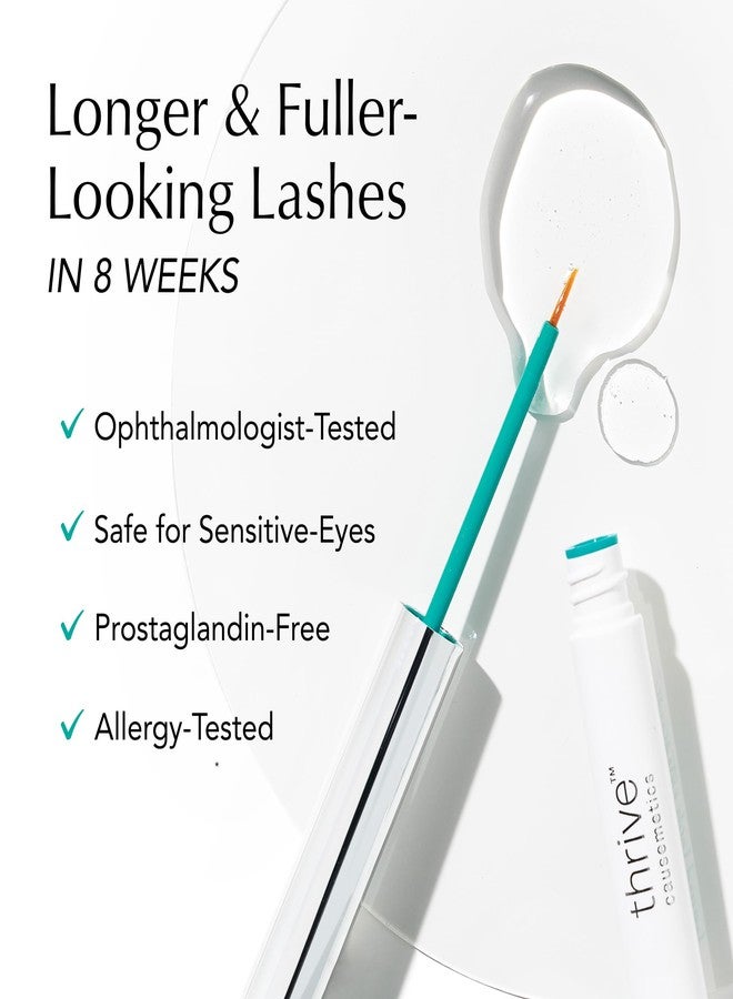 Thrive Causemetics Liquid Lash Extensions Serum, Lash Enhancing Treatment without Prostaglandin, Supports Lash Hydration & Conditioning with Biotin, Nourishing Oil, Ophthalmologist Tested, Vegan - Image 2